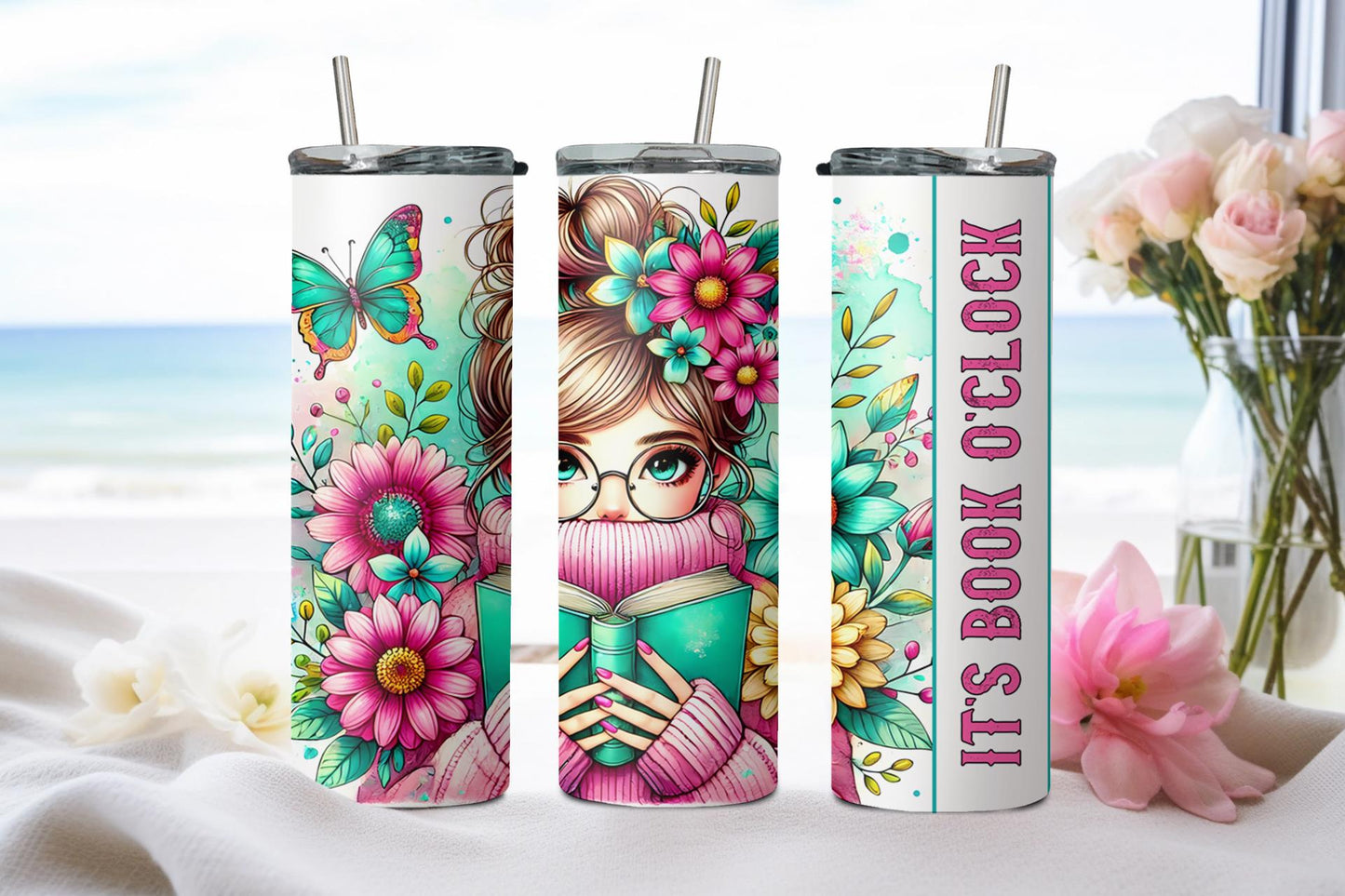 Book Lover-8150 - tumbler