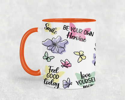 Happiness Looks Gorgeous on You-9894 - mugs