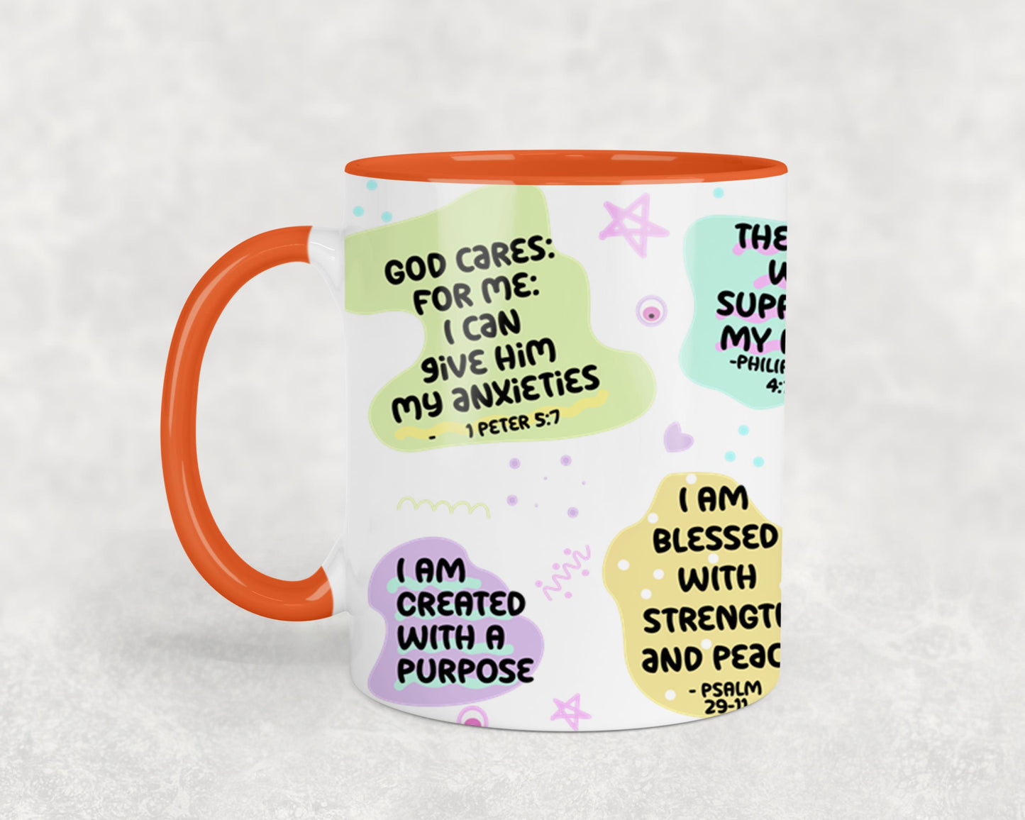 My Daily Bible Affirmation-10215 - mugs