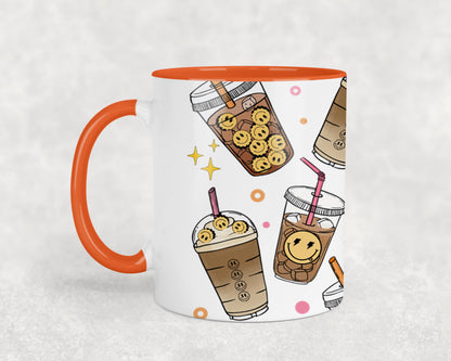 Fueled by Iced Coffee and Anxiety - mugs