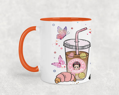 Cafecito y Chisme Mexican Girl-10047 - mugs