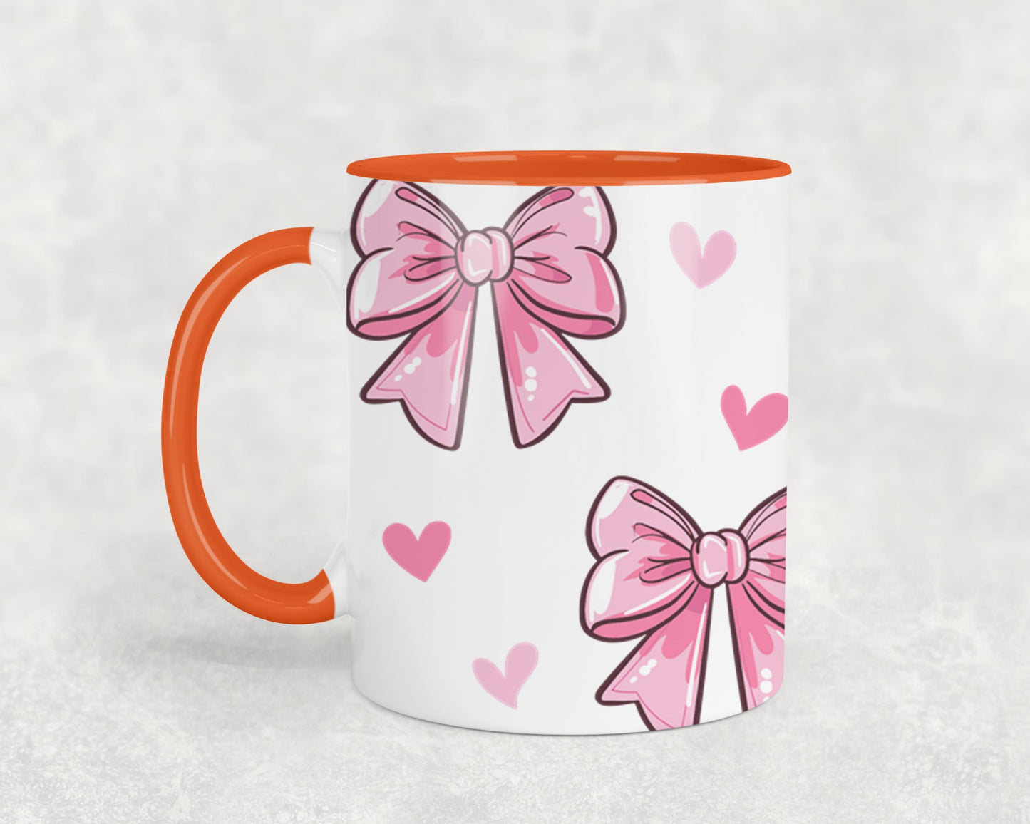 Pink Bow-9988 - mugs