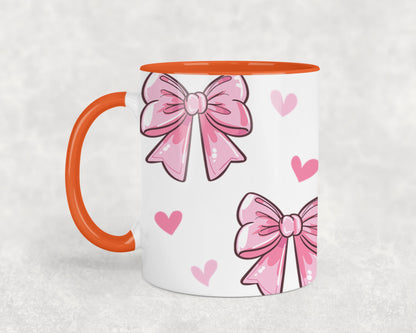 Pink Bow-9988 - mugs