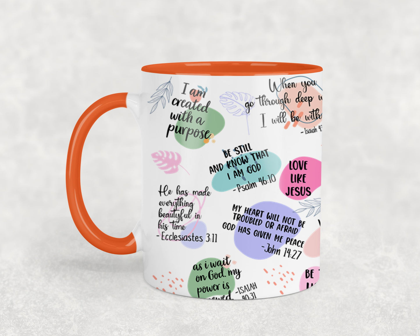 My Daily Bible Affirmation-10216 - mugs