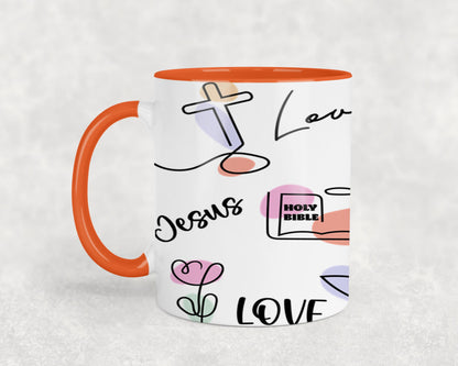 Jesus Love-10212 - mugs