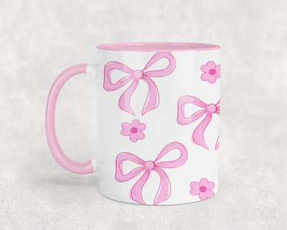 Pink Flower Coquette-10259 - mugs