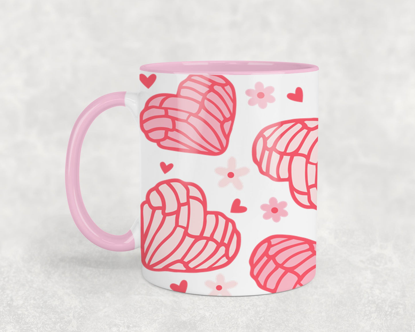 Concha Heart-10098 - mugs