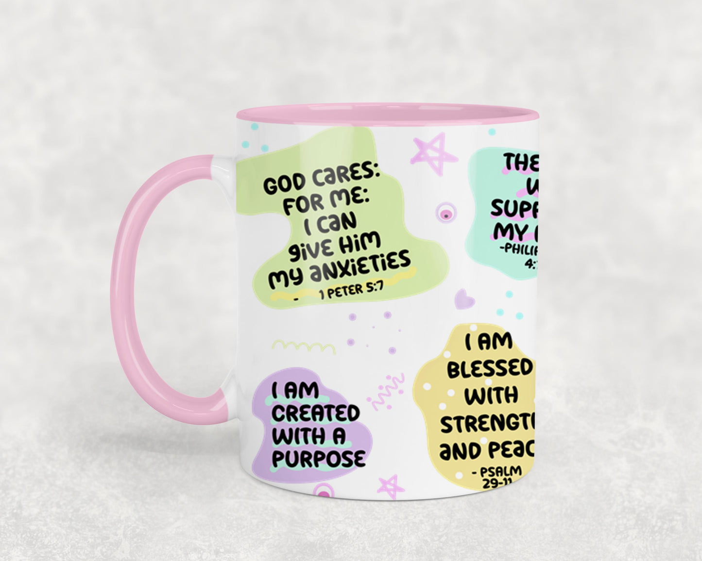 My Daily Bible Affirmation-10215 - mugs