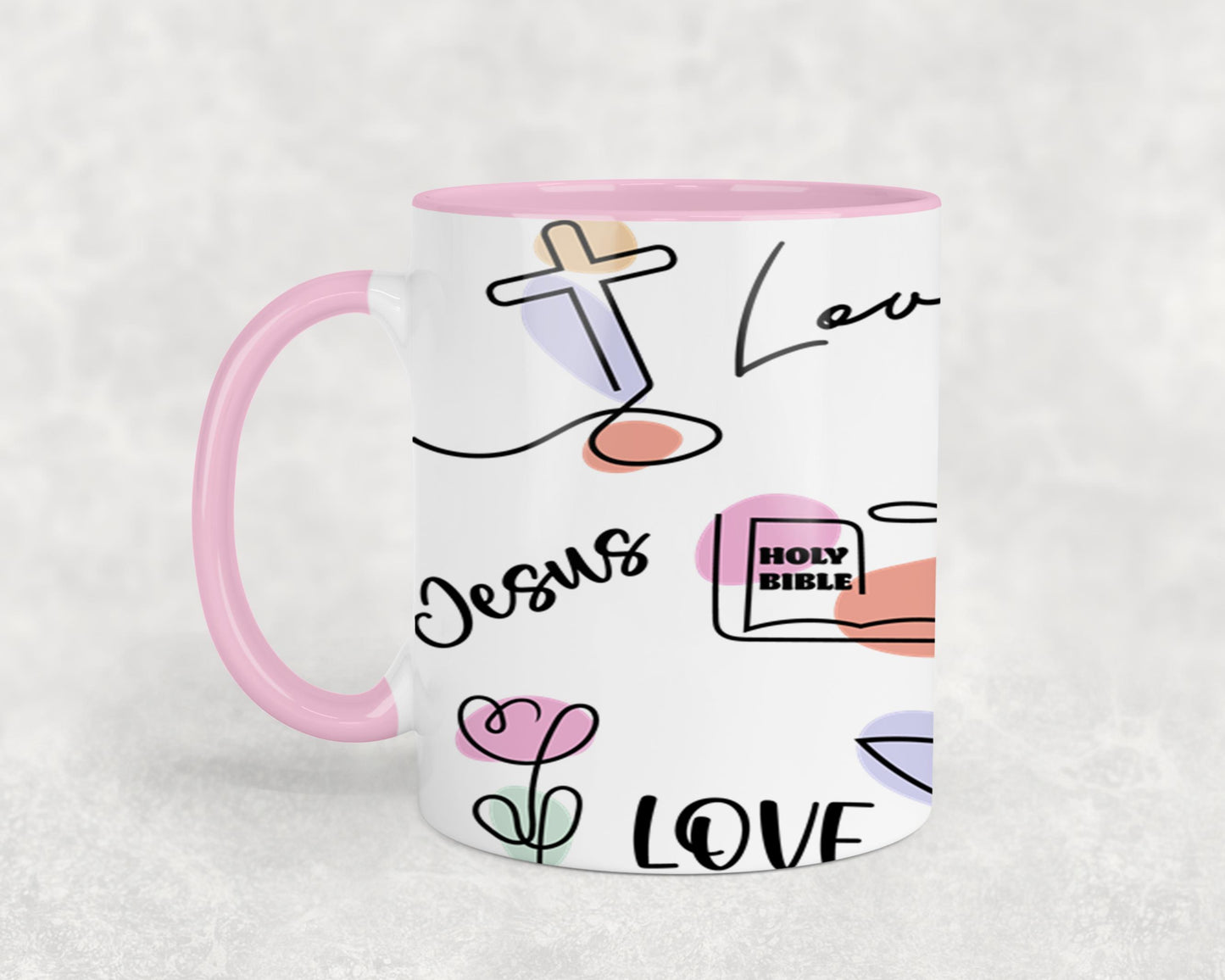 Jesus Love-10212 - mugs