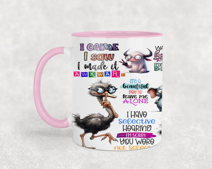 Fun Fact I Don?t Care-9889 - mugs