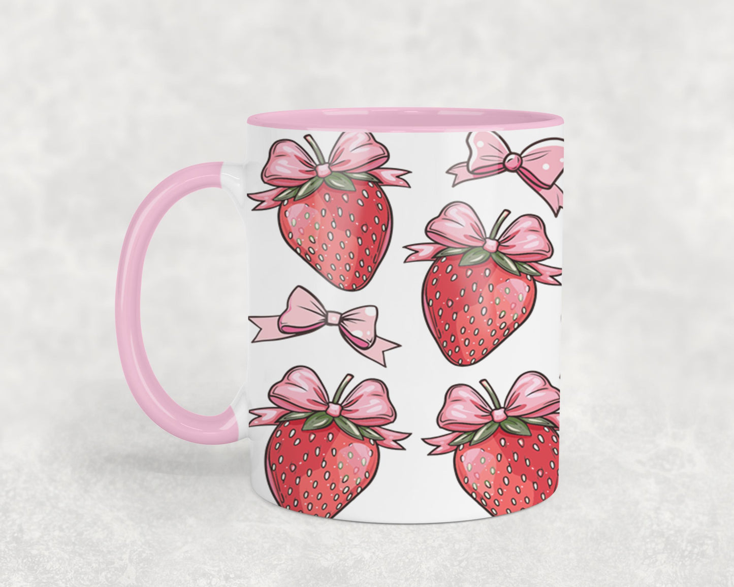 Pink Bow-9986 - mugs