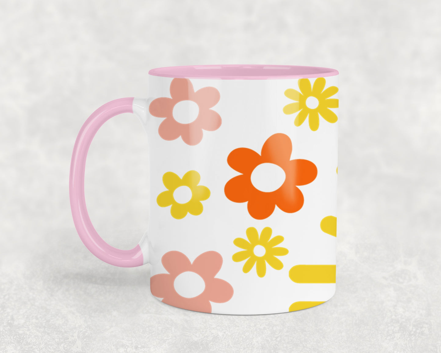 Girls Just Wanna Have Sun Floral-10684 - mugs