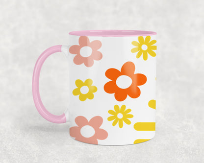 Girls Just Wanna Have Sun Floral-10684 - mugs