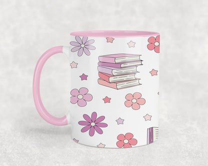 Books and Flowers 1-9971 - mugs
