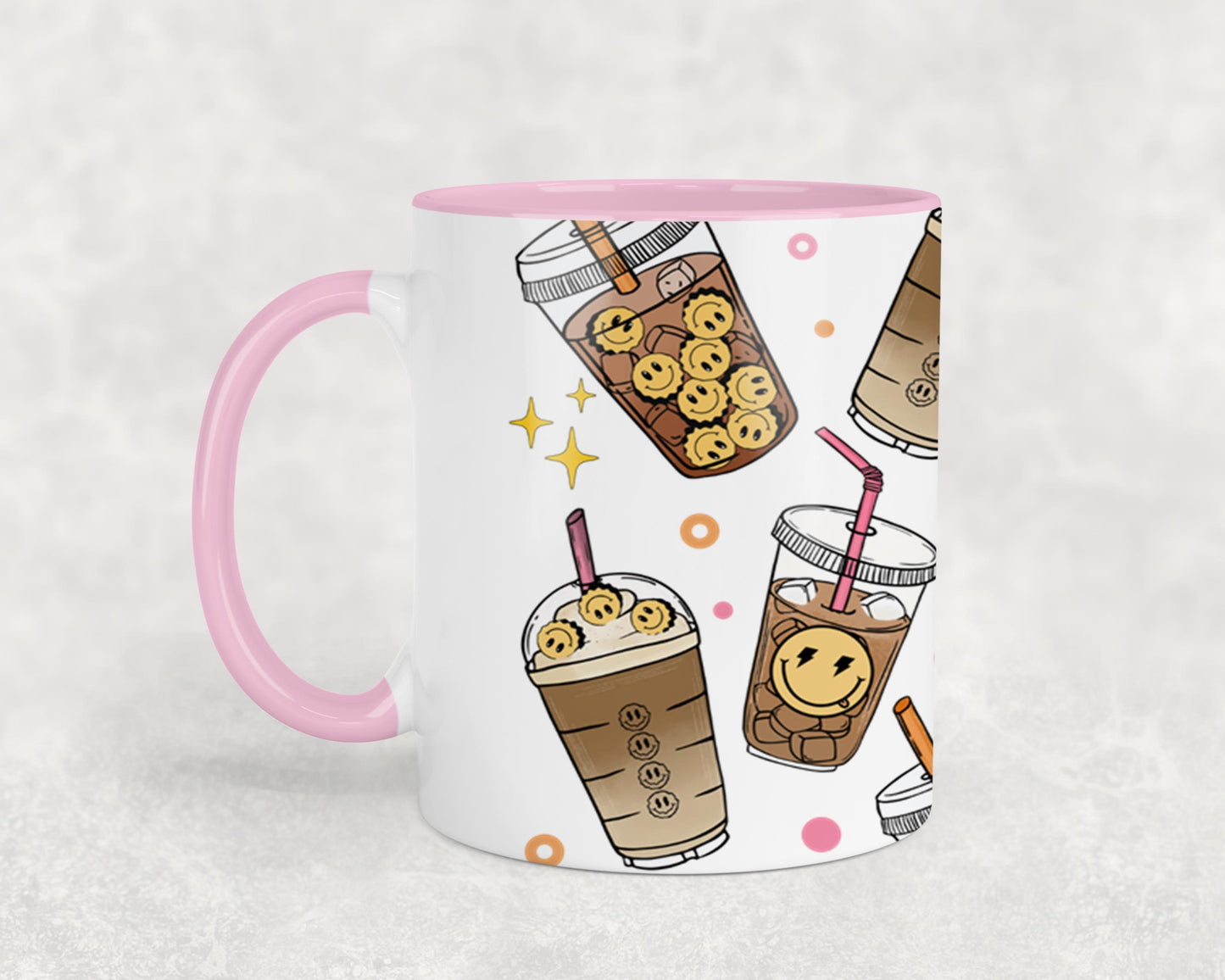 Fueled by Iced Coffee and Anxiety-9887 - mugs