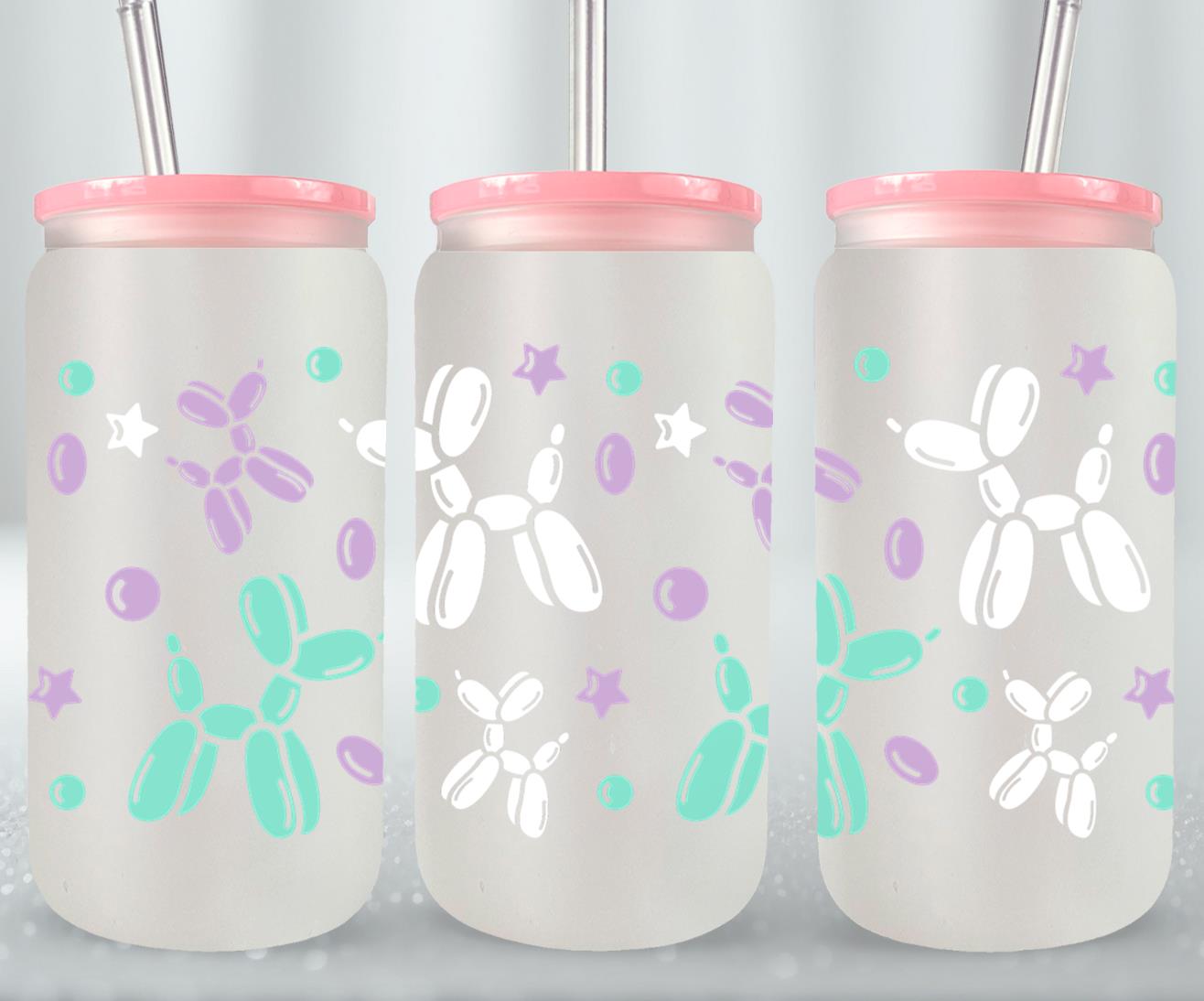 Ballon Dog-9965 - glass can