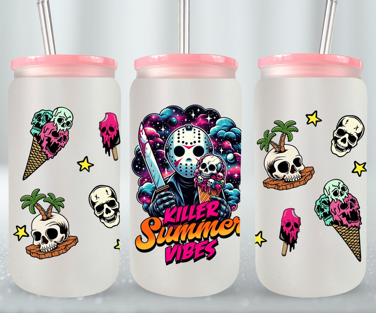 Summer Killer Vibes - glass can