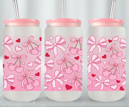 Coquette Cherry Bow-10248 - glass can