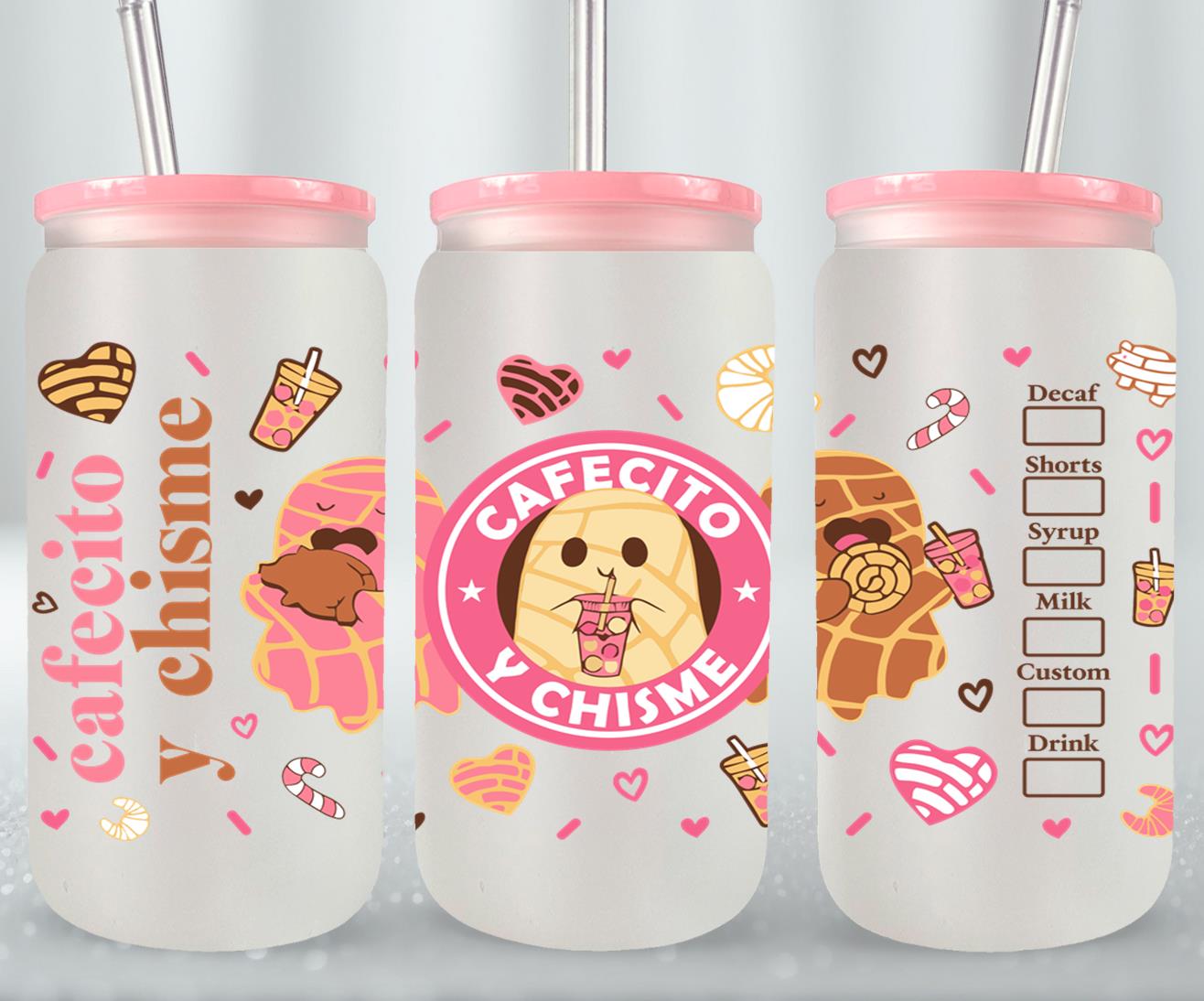 Cafecito y Chisme Halloween-10034 - glass can