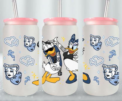 Cholos Cartoon-10153 - glass can