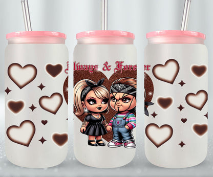 Always and Forever-10114 - glass can