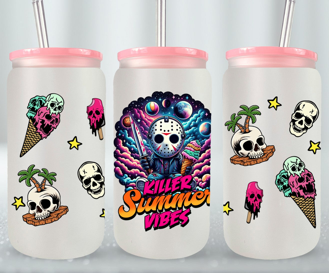 Summer Killer Vibes - glass can