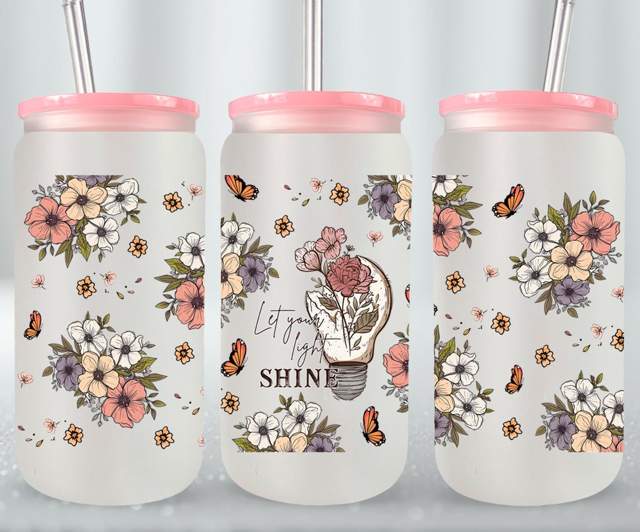 Let Your Light Shine-9901 - glass can