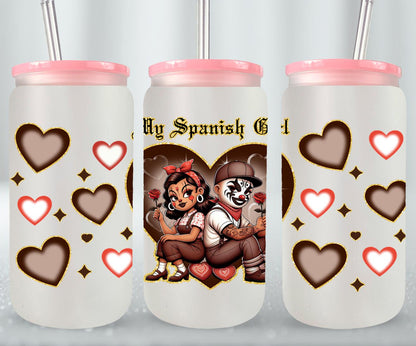 My Spanish Girl-10145 - glass can