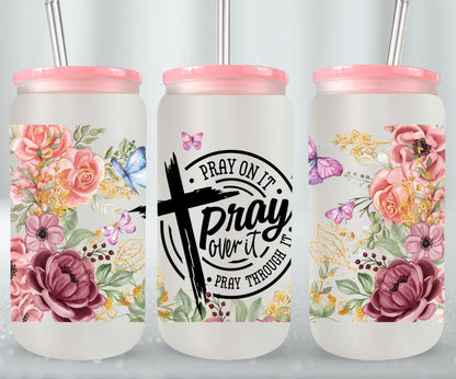 Pray-10222 - glass can