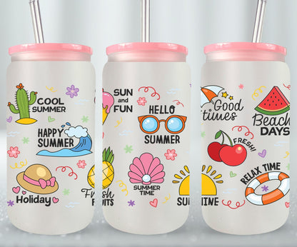 Happy Summer-10685 - glass can