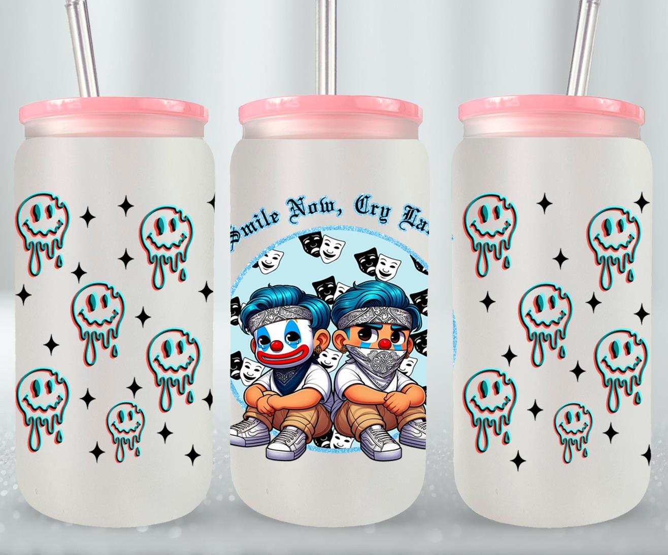 Smile Now Cry Later-10180 - glass can