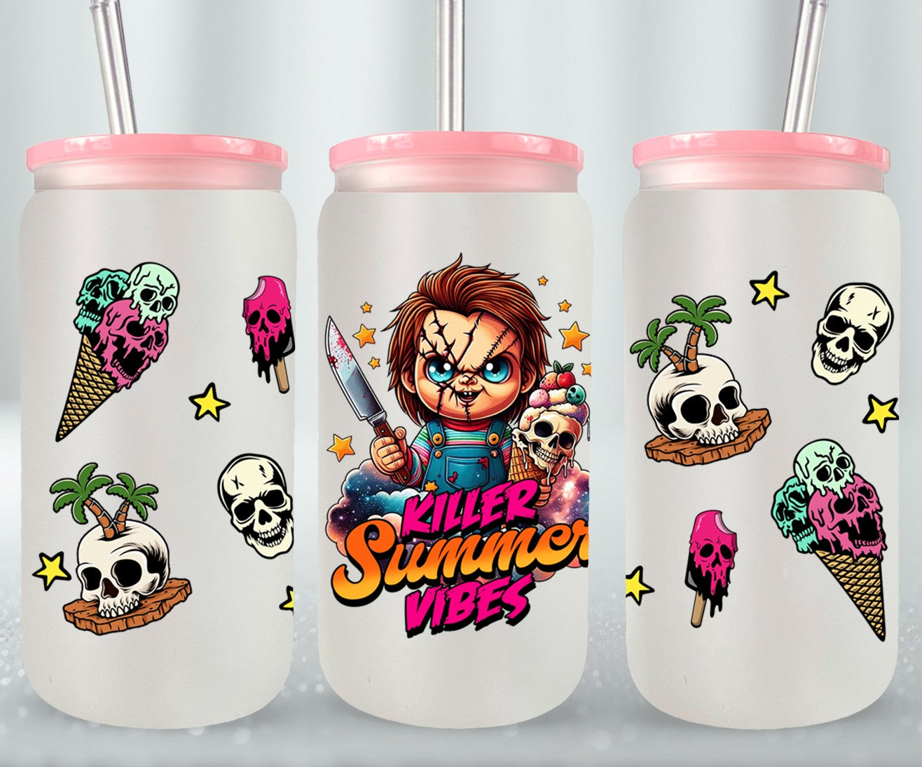 Summer Killer Vibes-10725 - glass can