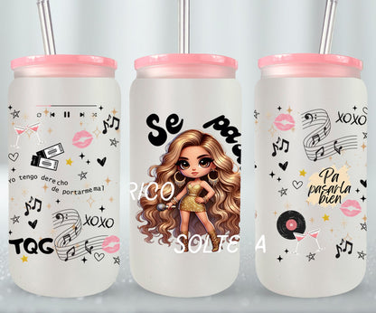 Se Pasa Rico Soltera-11076 - glass can