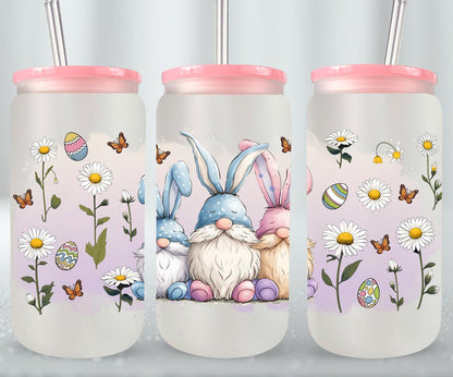 Gnomes Easter Day-10354 - glass can