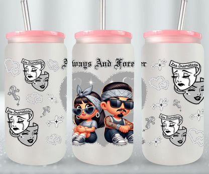 Always and Forever-10109 - glass can
