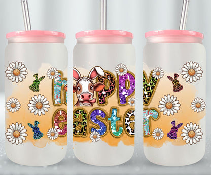 Cow Easter Day-10319 - glass can