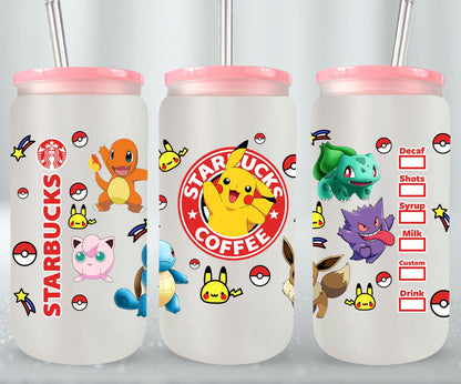 Pokemon - glass can