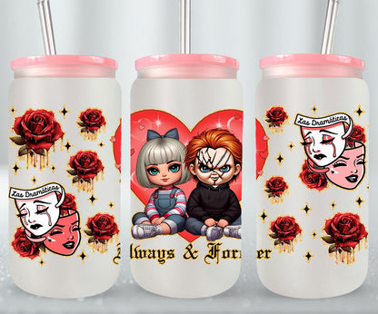 Always and Forever-10108 - glass can