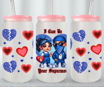 I Can Be Your Superman-10139 - glass can