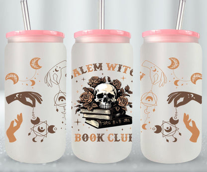 Salem Witch Book Club-9984 - glass can