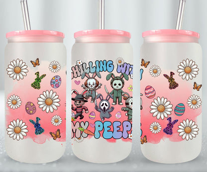 Easter Horror Killer-10329 - glass can