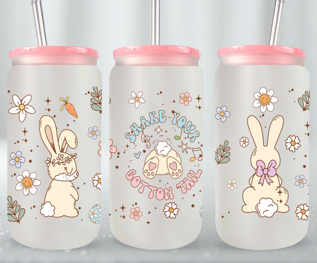Shake Your Cotton Tail-10447 - glass can