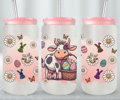 Cow Easter Day-10290 - glass can