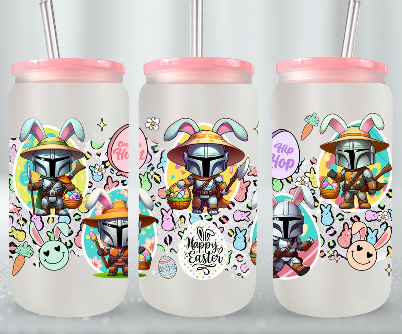 Easter Mandalorian-10338 - glass can