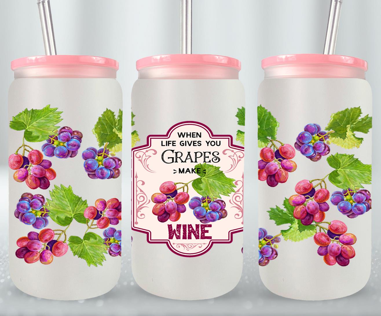 Wine-10280 - glass can