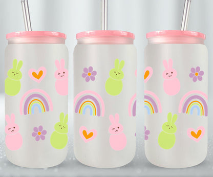 Peeps Rainbow-10461 - glass can