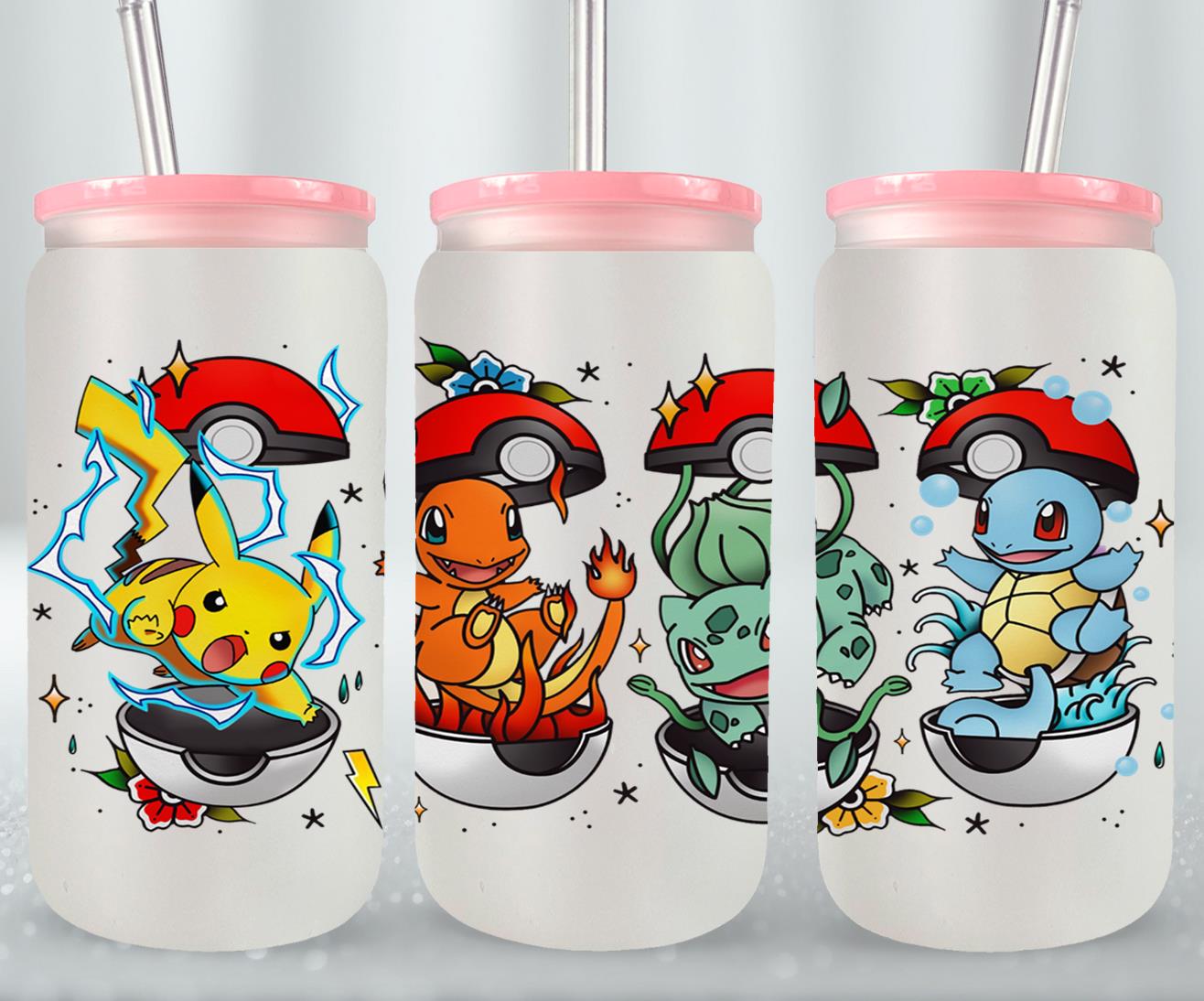 Pokemon-9930 - glass can
