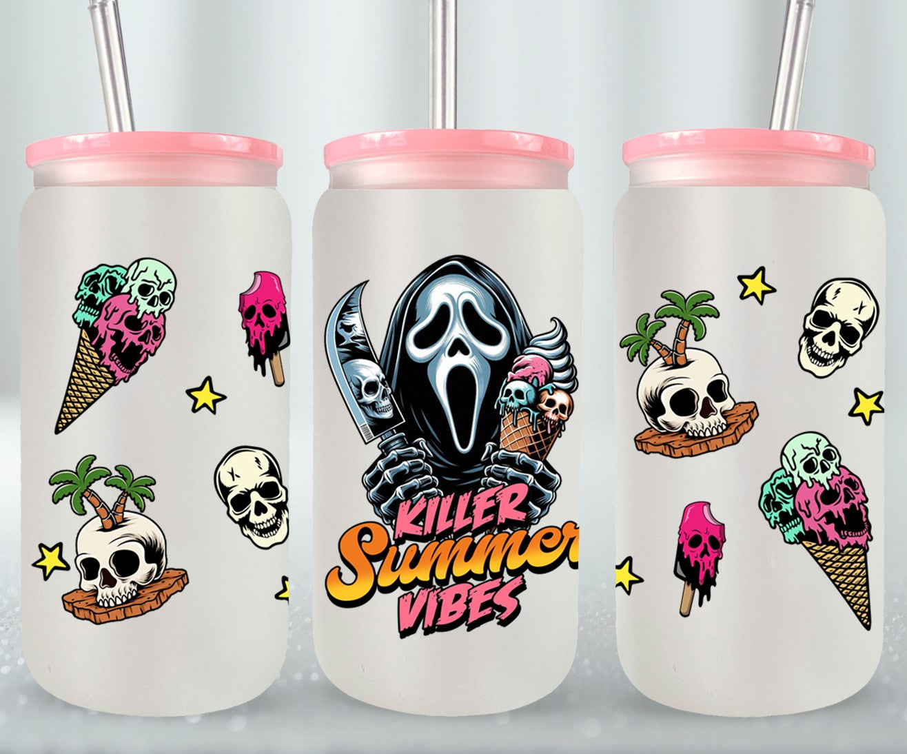 Killer Summer Vibes-10706 - glass can