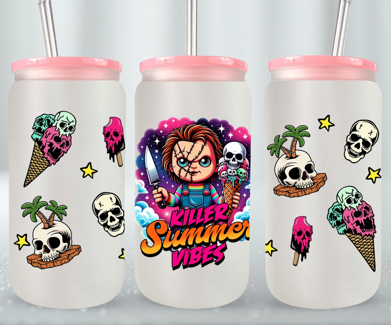 Summer Killer Vibes-10723 - glass can