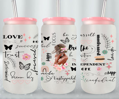Girl?s Motivations - glass can